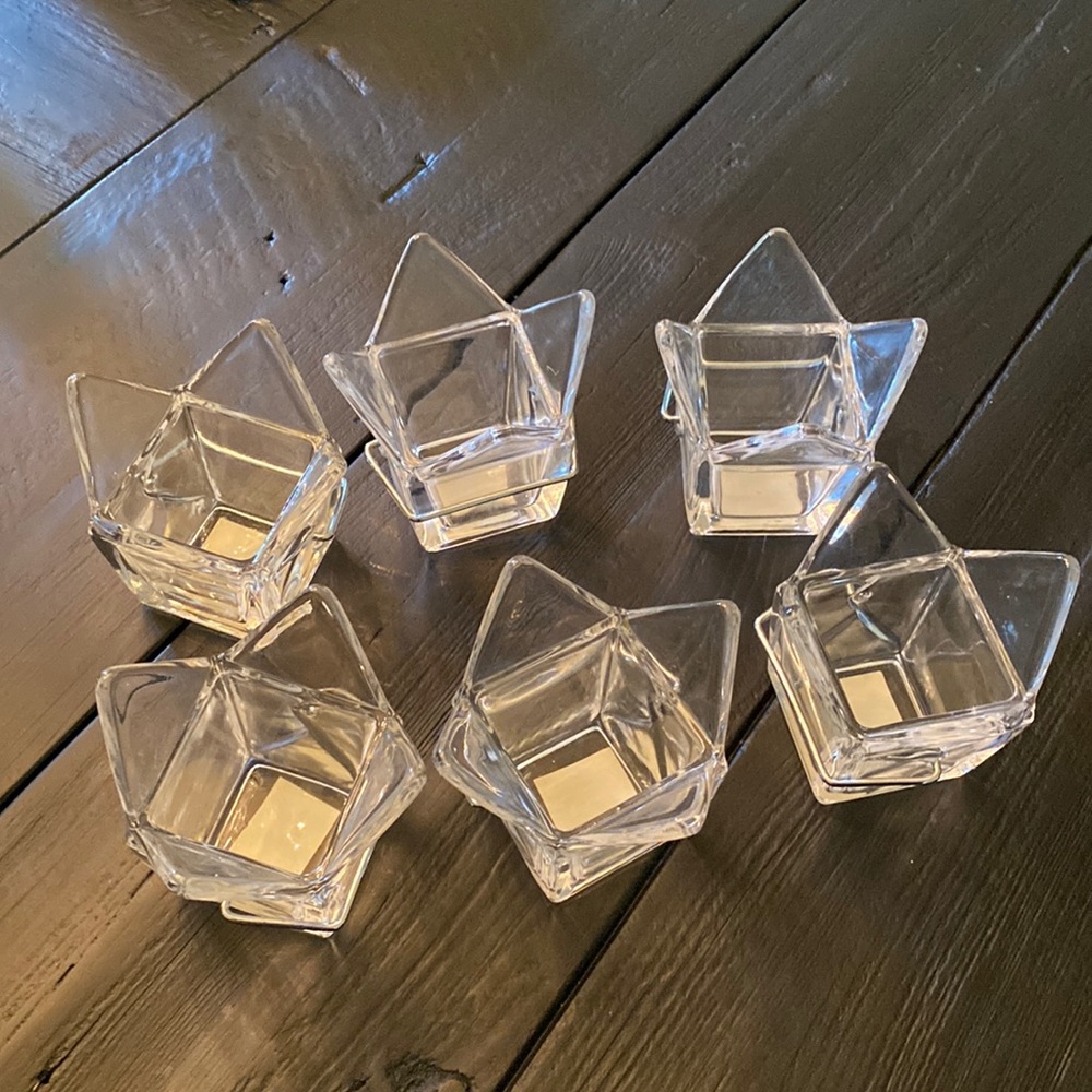 6 candle holders